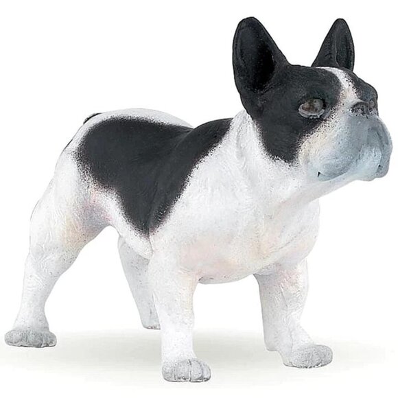 2 for $20 - French Black & White Bulldog Figure‎ - Hand Painted & Collectible - Picture 2 of 10